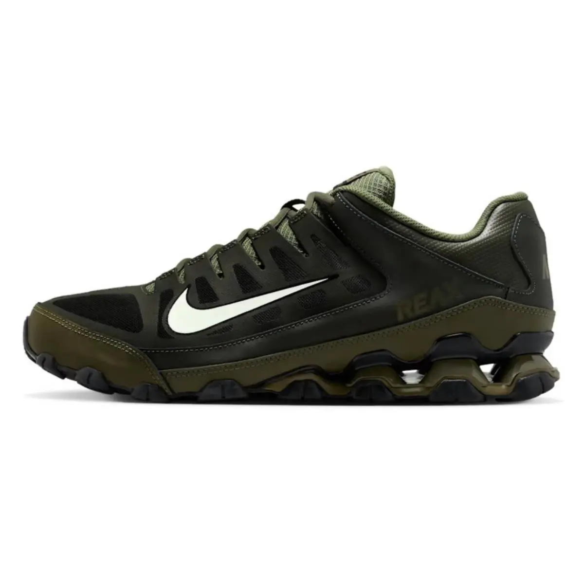 Nike shoes - Nike Reax 8 - Reax - Brown, Maufacturer: Sequoia/Medium Olive/Black/Summit White 28