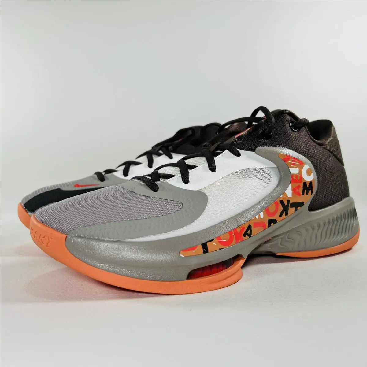 Nike shoes - Nike Zoom Freak - Zoom Freak - DJ6149 003 - Brown / Sail / Orange 4