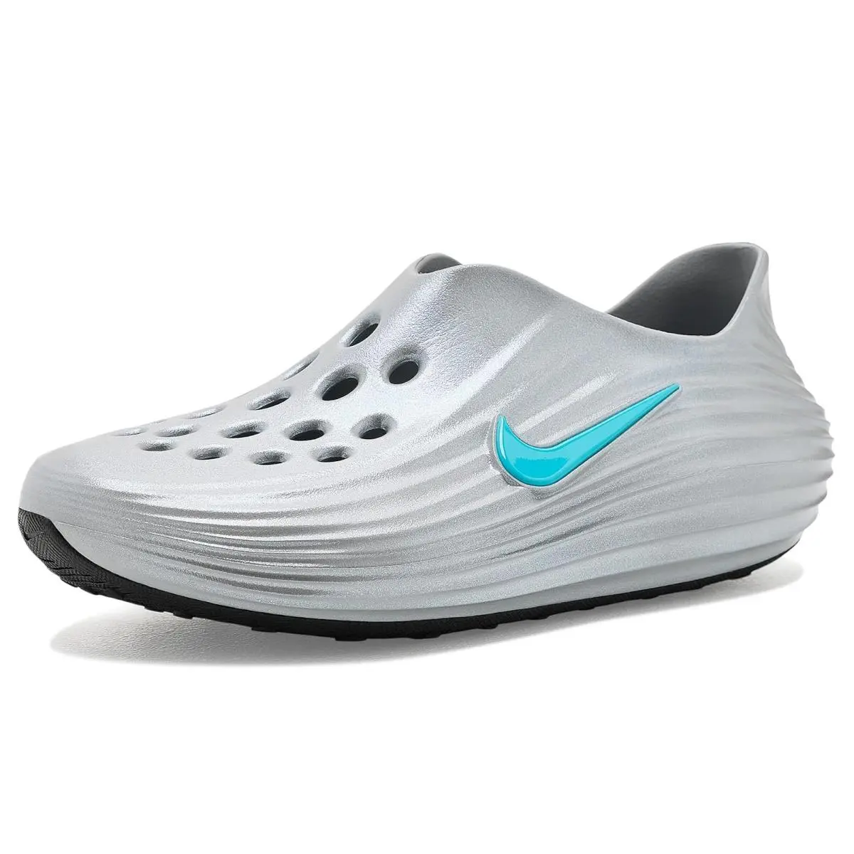 Man`s Clogs  Reactx Rejuven8 Metallic Silver/Black by Nike