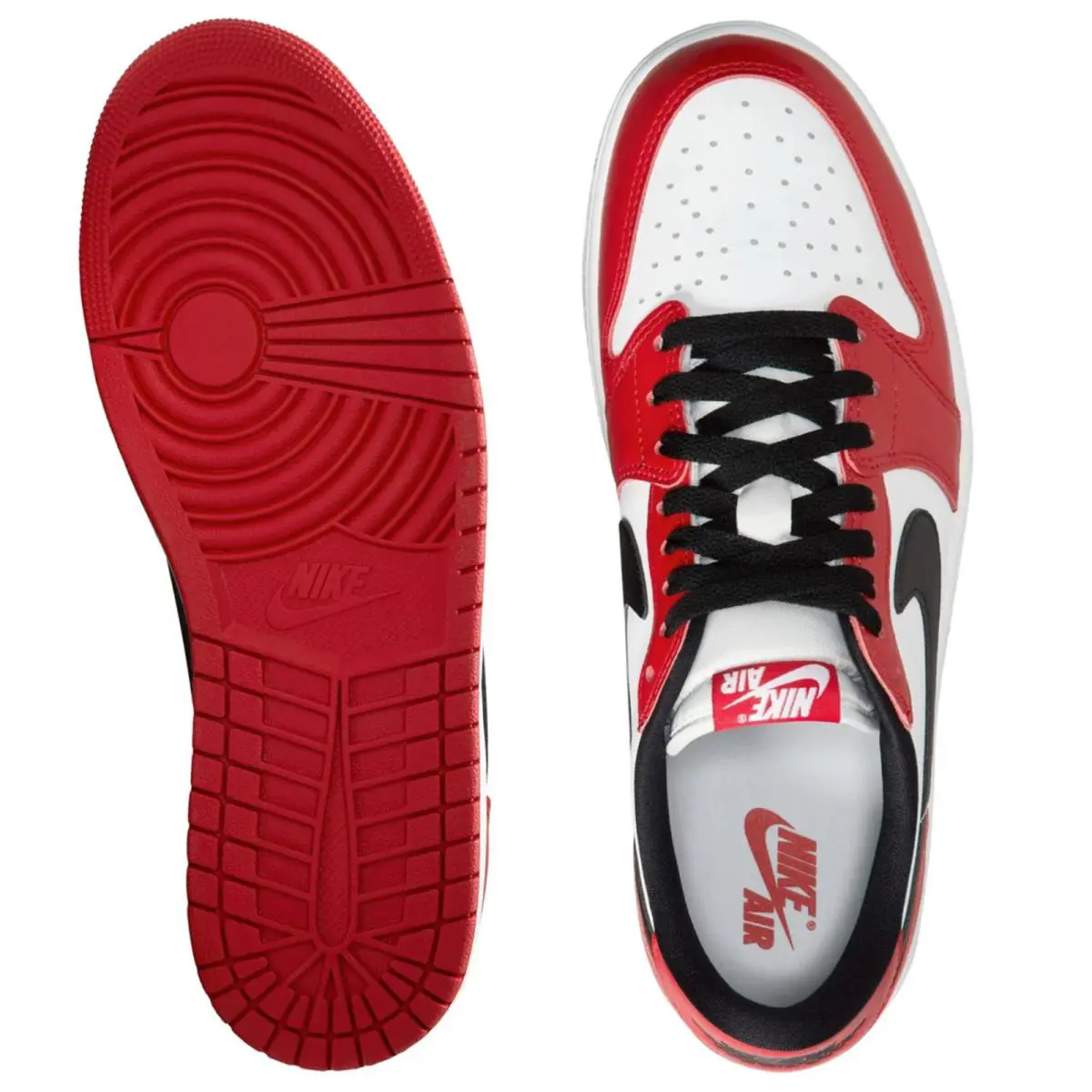 Nike shoes - Air Jordan 1 Low - Air Low - Varsity Red/Black/Summit White 2