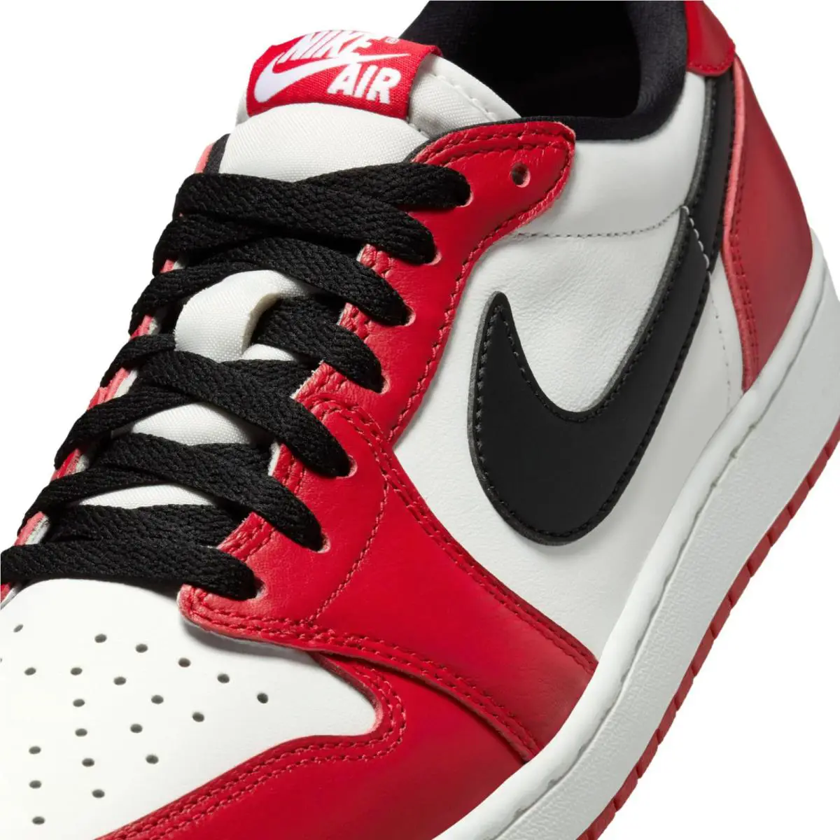 Nike shoes - Air Jordan 1 Low - Air Low - Varsity Red/Black/Summit White 4
