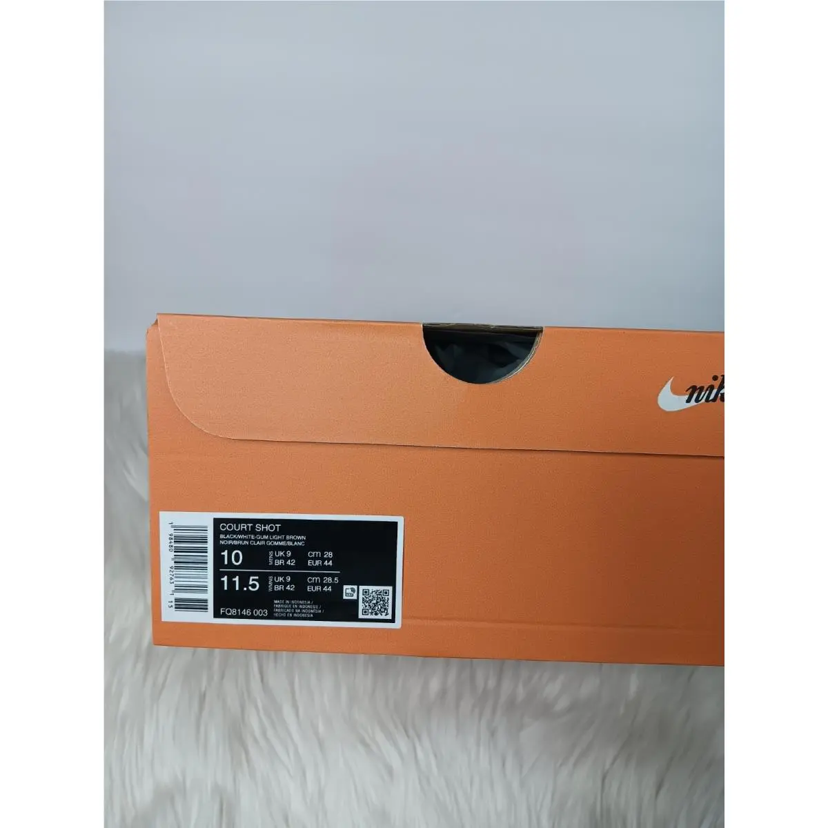 Nike shoes - Shot - Shot - FQ8146-003 - Black/Gum Light Brown/White 18