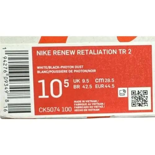 Nike shoes - Nike Renew Retaliation - Renew Retaliation - CK5074-100 - White 13