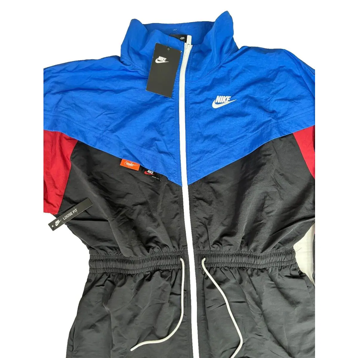 Nike clothing - NIKE SPORTSWEAR - SPORTSWEAR - CJ2046-480 - BLACK/BLUE-RED 0