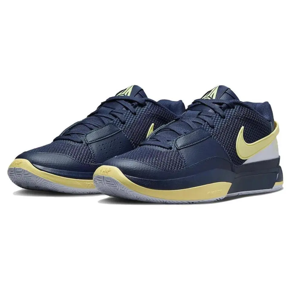 Nike shoes - Nike Ja 1 - FQ4796-402 - MIDNIGHT NAVY /LT LASER ORANGE 0