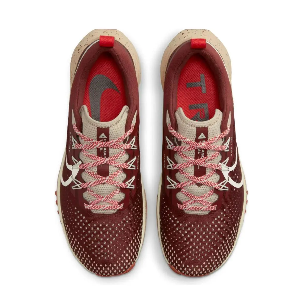 Nike shoes - Nike React Pegasus Trail 4 - DJ6159-200 - Red 3