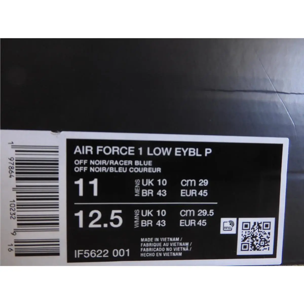 Nike shoes - Nike Air Force 1 Low - IF5622-001 - Black 25