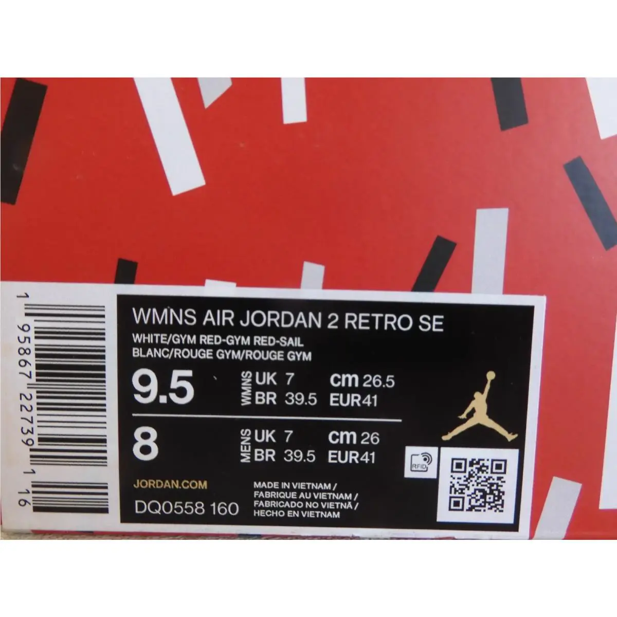 Nike shoes - Air Jordan 2 - Air - DQ0558-160 - White 7