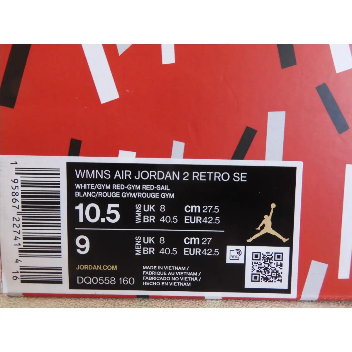 Nike shoes - Air Jordan 2 - Air - DQ0558-160 - White 24