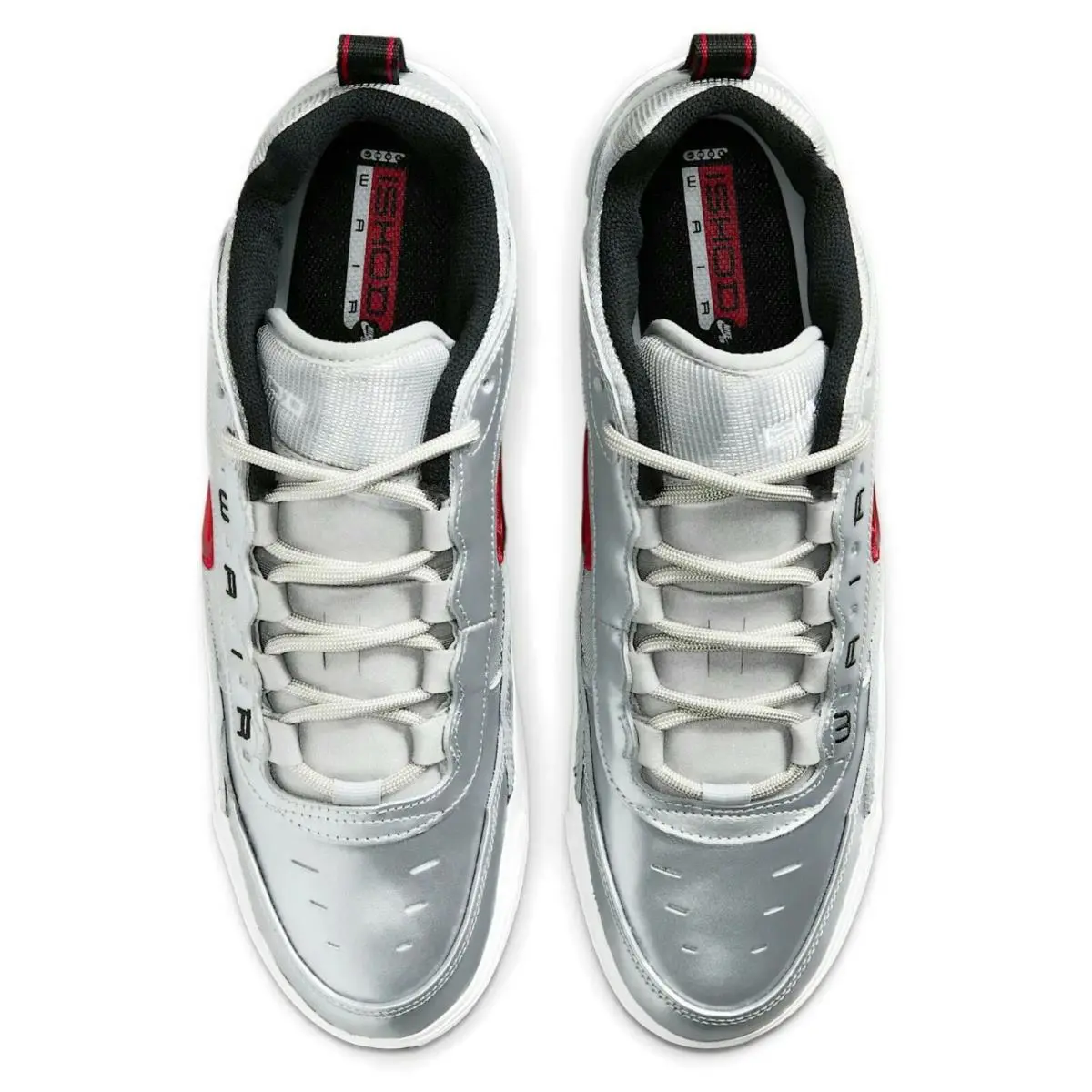 Nike shoes - Nike Air Max Ishod - Air Max Ishod - Silver, Maufacturer: Metallic Silver/Metallic Silver/White/Varsity Red 1