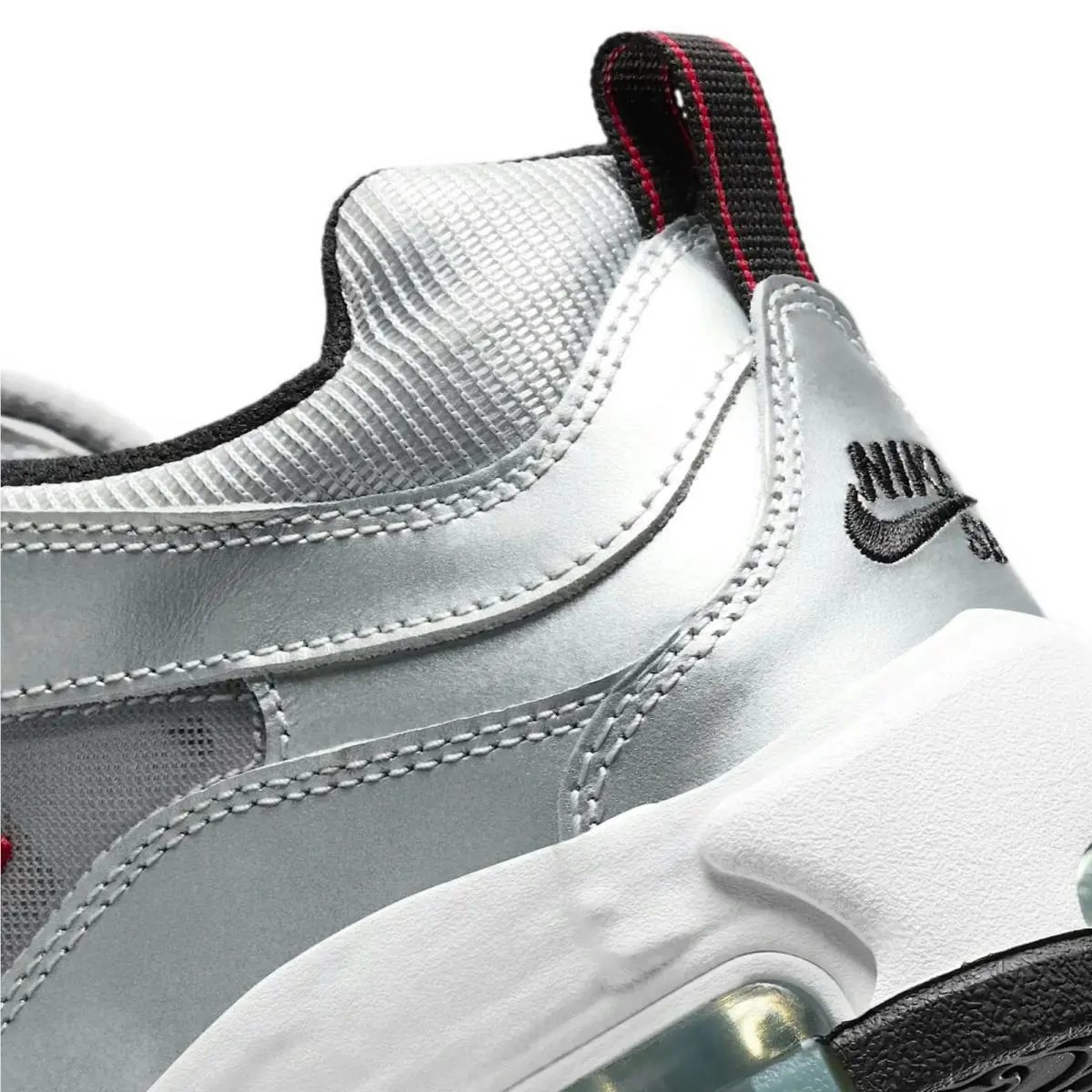 Nike shoes - Nike Air Max Ishod - Air Max Ishod - Silver, Maufacturer: Metallic Silver/Metallic Silver/White/Varsity Red 5