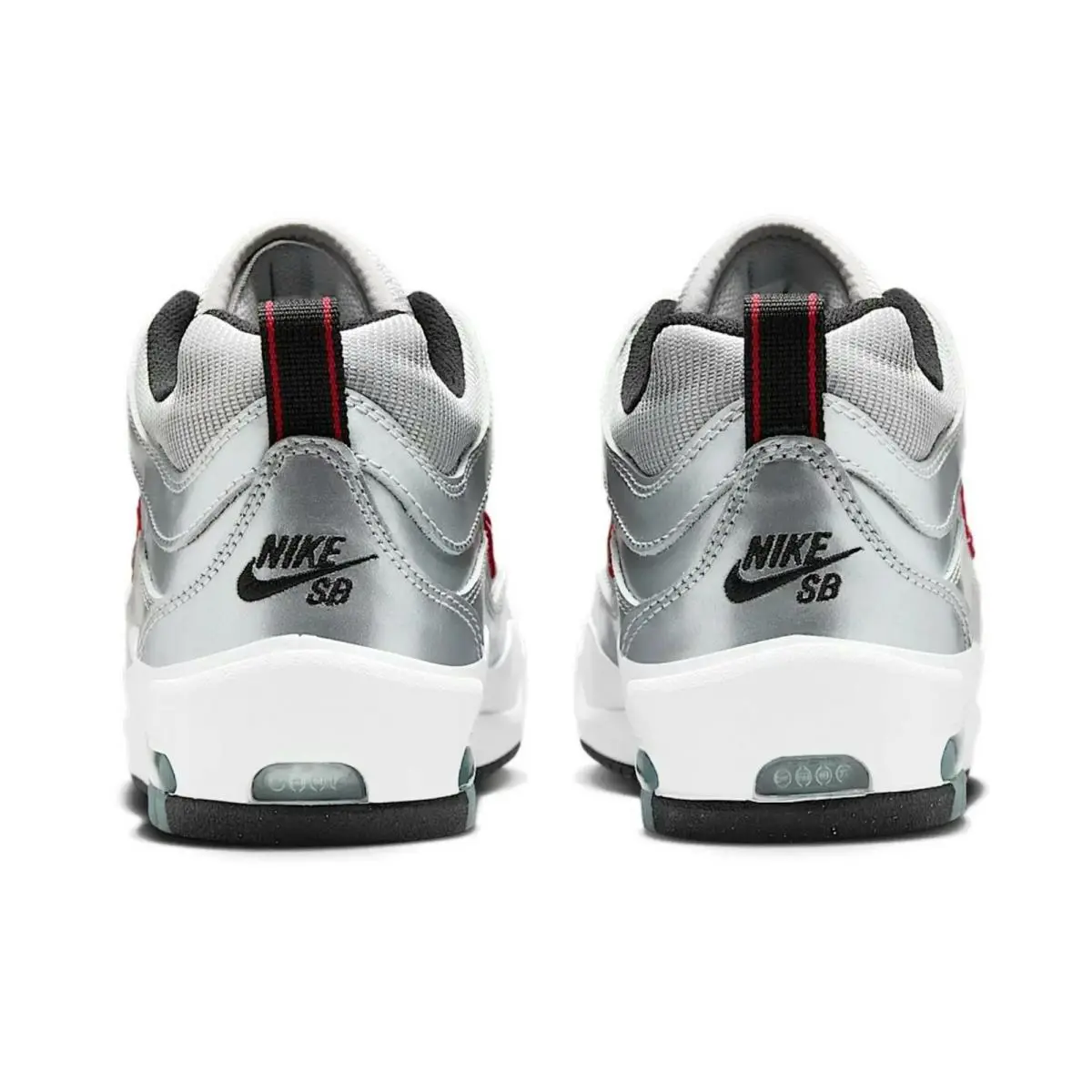 Nike shoes - Nike Air Max Ishod - Air Max Ishod - Silver, Maufacturer: Metallic Silver/Metallic Silver/White/Varsity Red 16