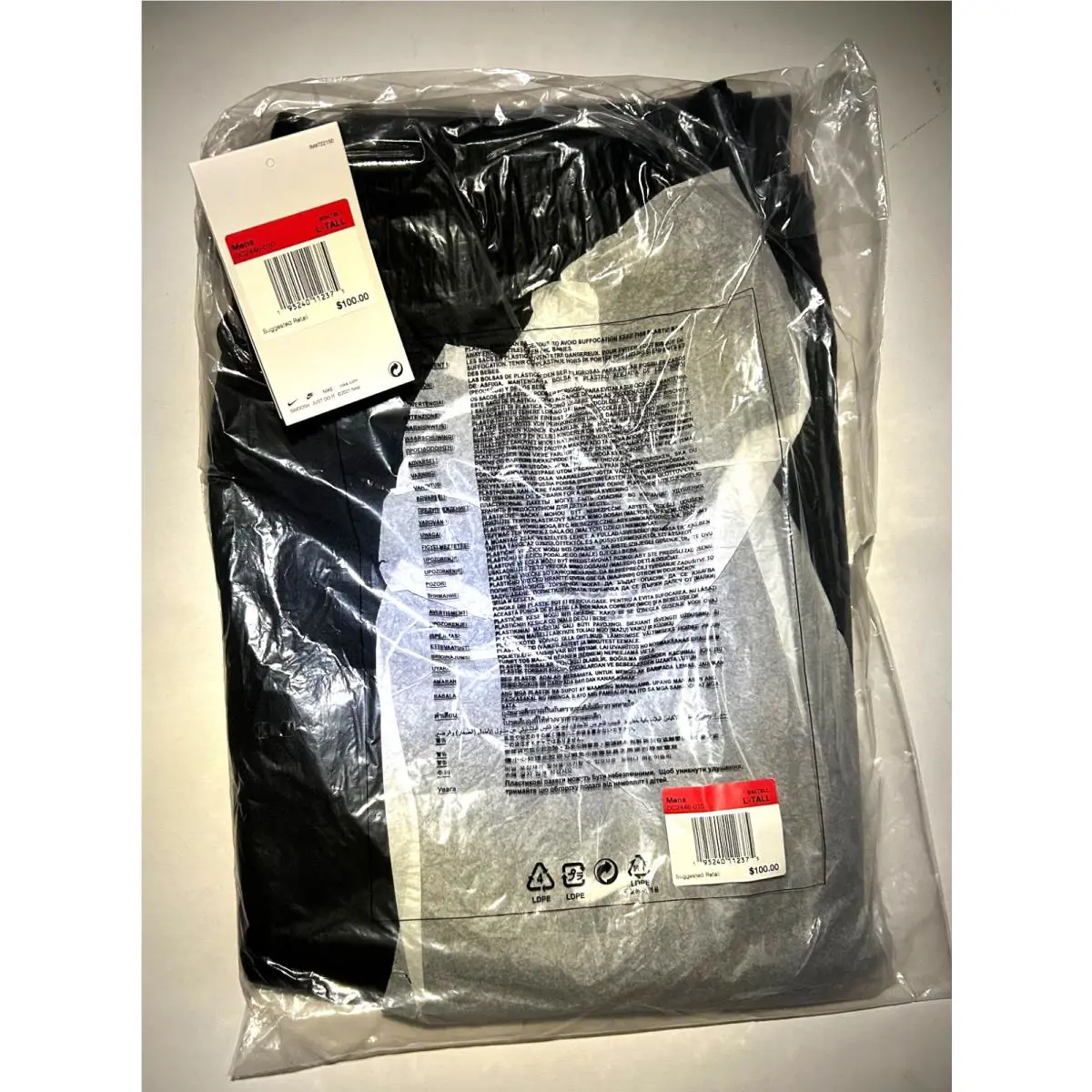 Nike clothing - DC2446010 - DC2446010 - Black 1