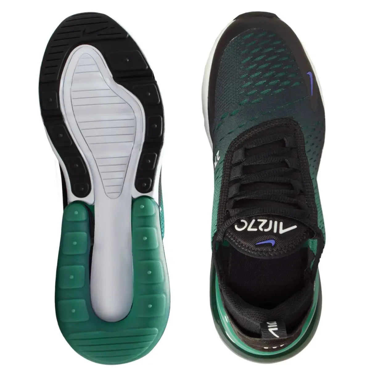 Nike shoes - Nike Air Max 270 - Air Max - 943345-042 - Black/Evergreen Aura/Deep Night/White 2