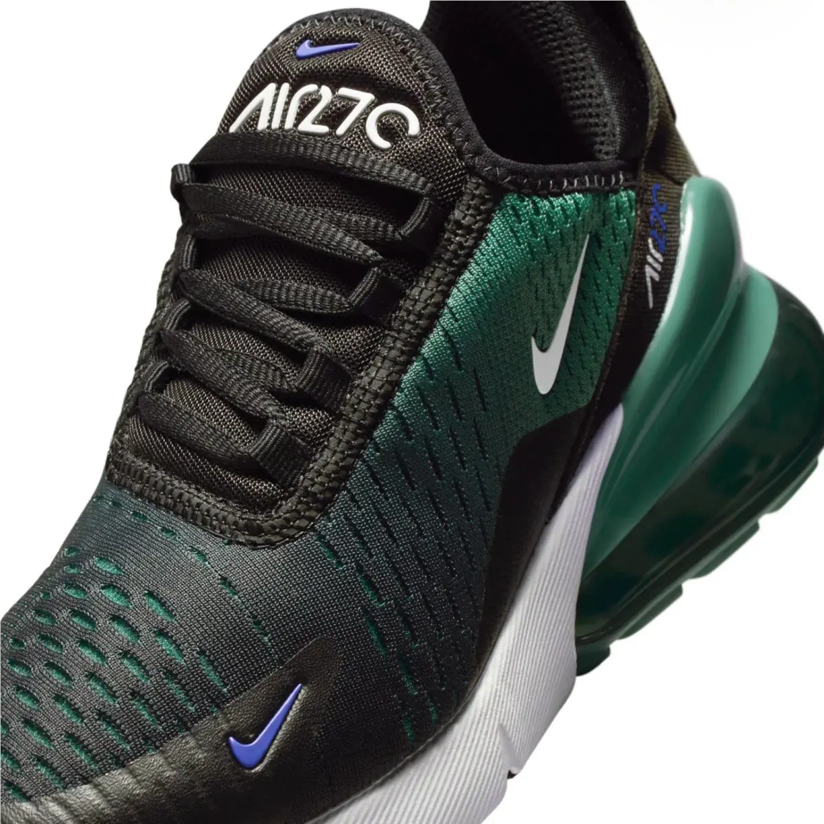 Nike shoes - Nike Air Max 270 - Air Max - 943345-042 - Black/Evergreen Aura/Deep Night/White 4