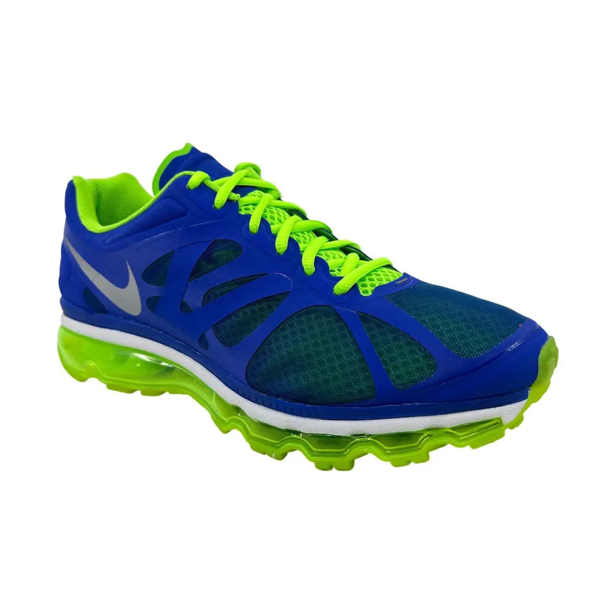 Nike shoes - Nike Air Max+ 2012 - Air - 487982 403 - Blue, Manufacturer: Royal Blue Metallic Silver Green 0