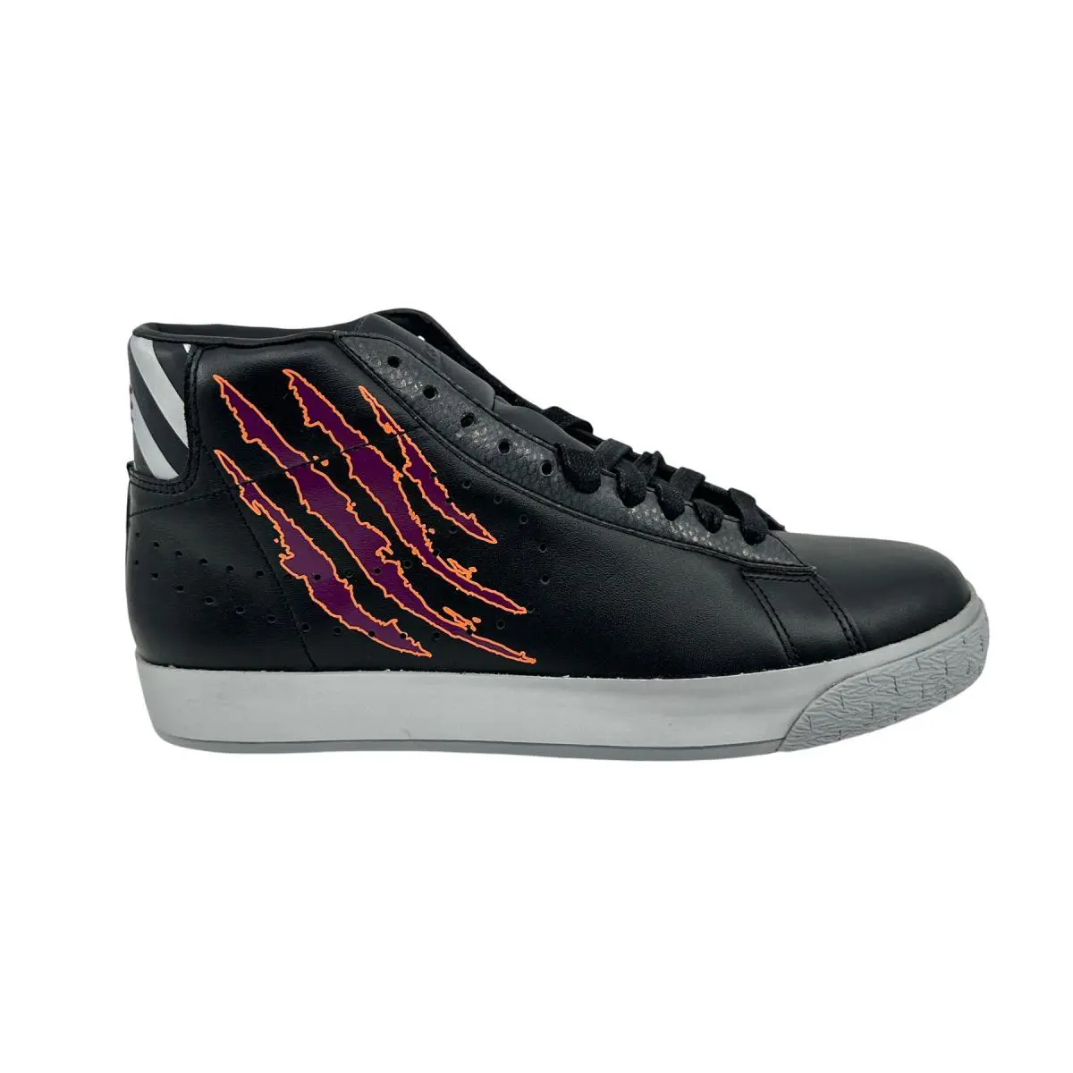 Nike Blazer Mid Premium Black Metallic Silver Plum Mens Godzilla Sneaker - Black, Manufacturer: Black Metallic Silver Plum