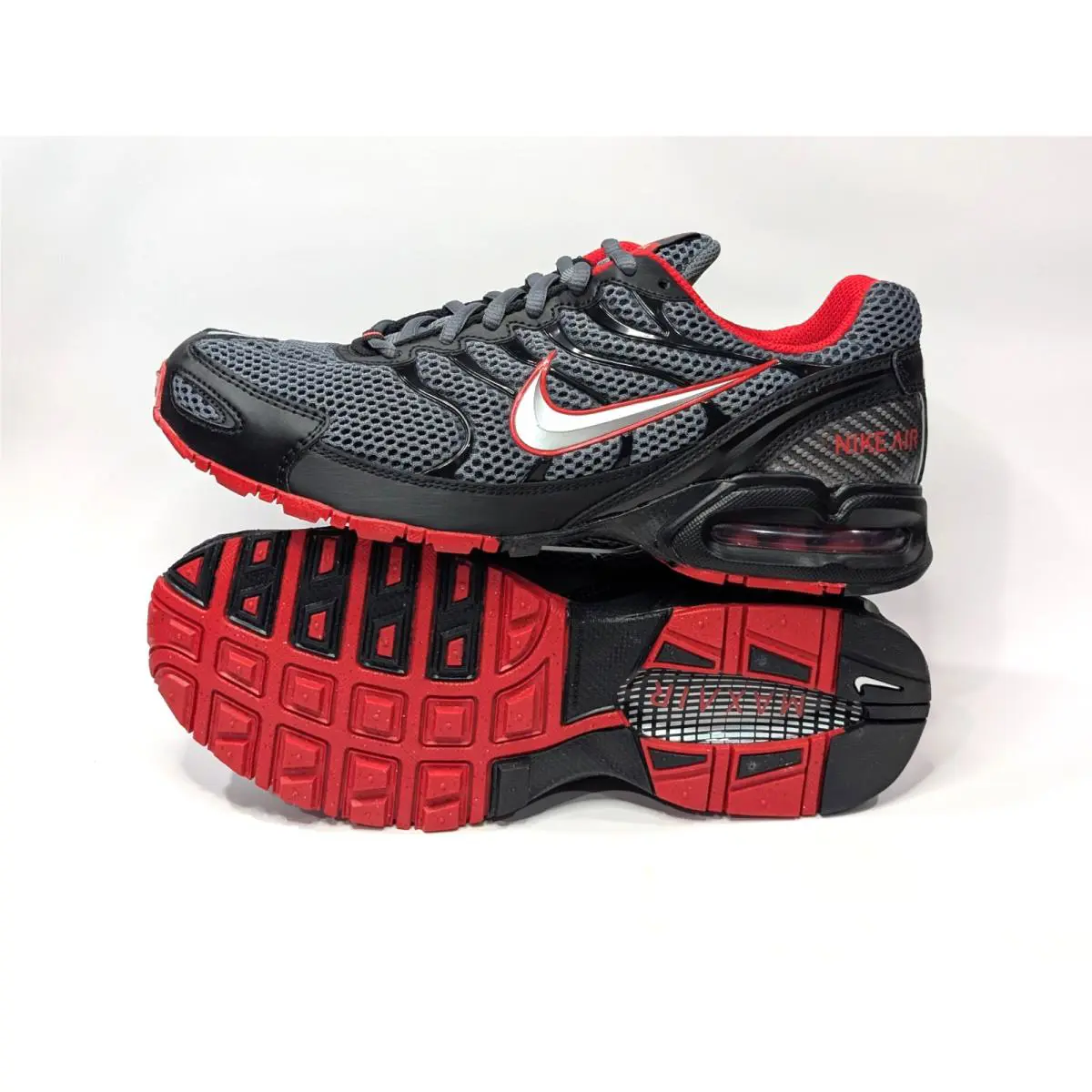 Nike shoes - Nike Air Max Torch 4 - 343846-006 - Dark Grey/Silver/Red 2
