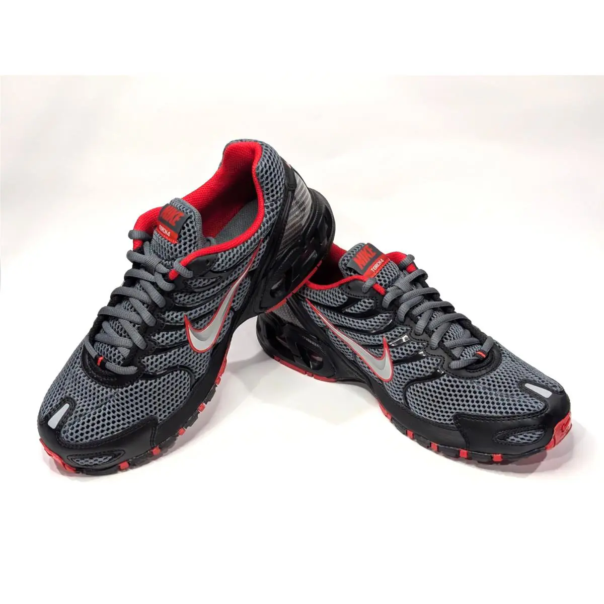 Nike shoes - Nike Air Max Torch 4 - 343846-006 - Dark Grey/Silver/Red 8