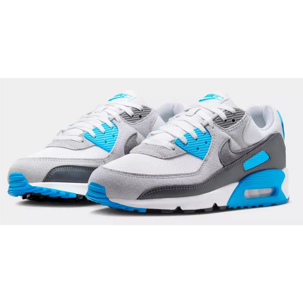 Nike shoes - Nike Air Max 90 - Air Max - DM0029 019 - Platinum Tint/Iron Grey/Blue Lightning 0