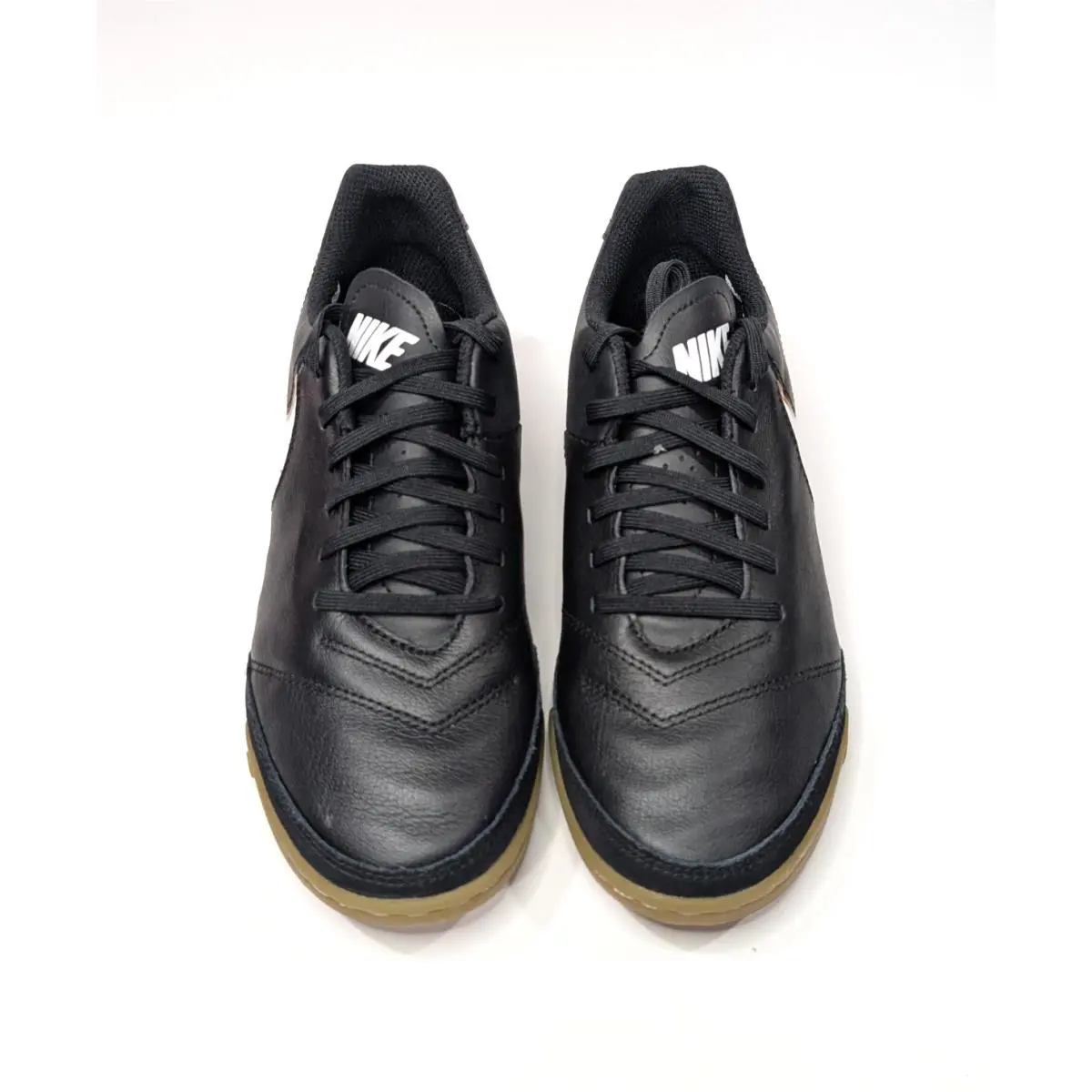 Nike shoes - Nike TiempoX Genio II Leather IC - 819215-010 - Black/White 1
