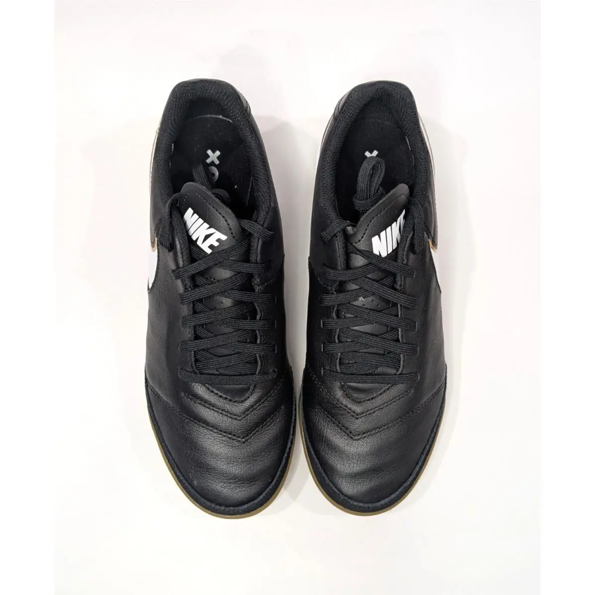 Nike shoes - Nike TiempoX Genio II Leather IC - 819215-010 - Black/White 0