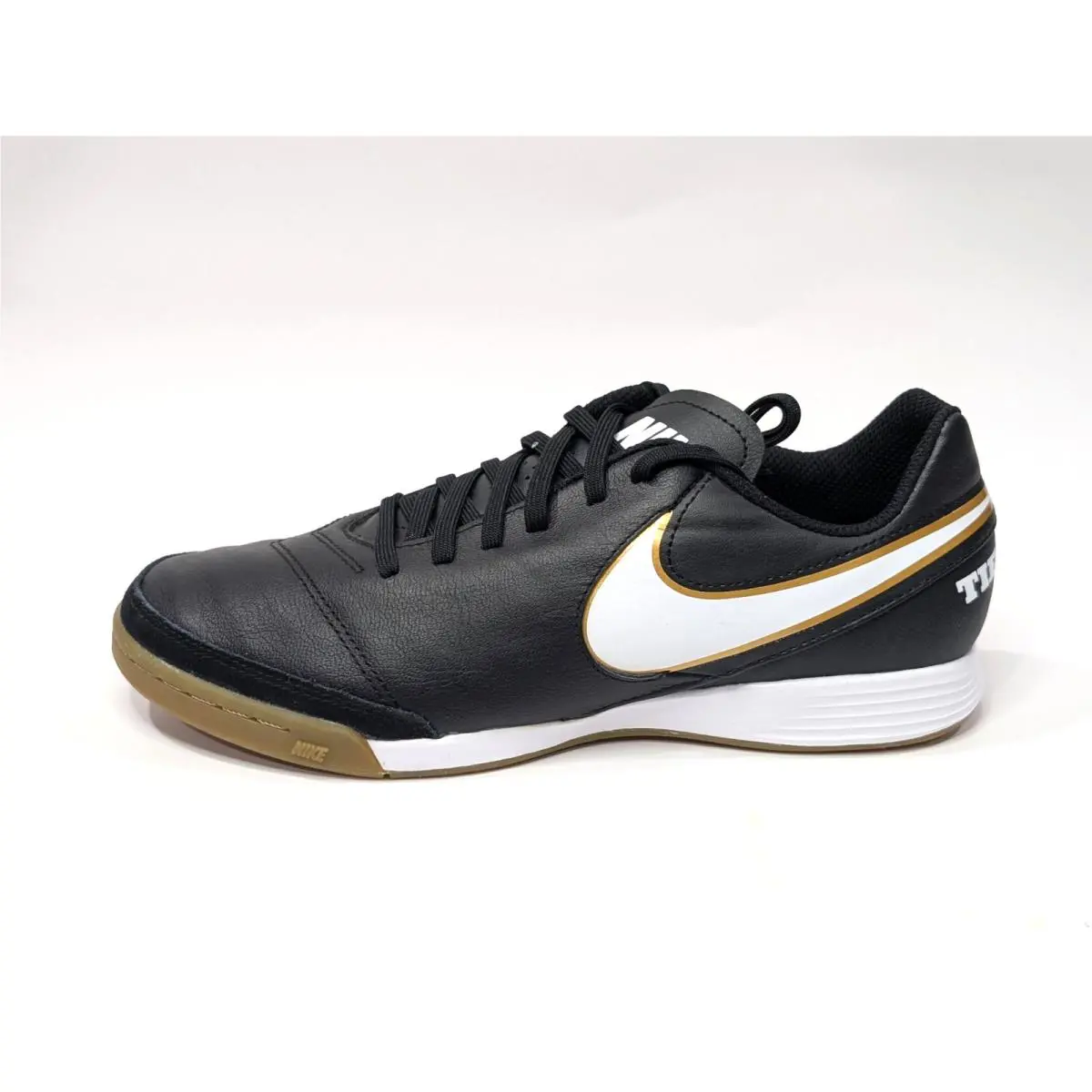 Nike shoes - Nike TiempoX Genio II Leather IC - 819215-010 - Black/White 5