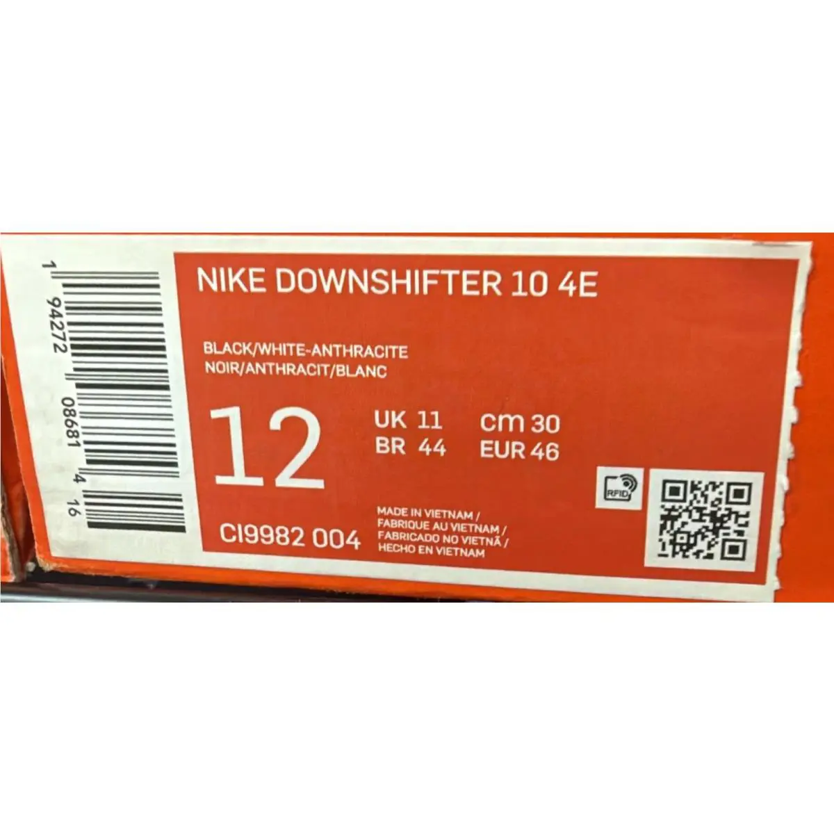 Nike shoes - Nike Downshifter 10 - Downshifter - Black / White / Anthracite 0