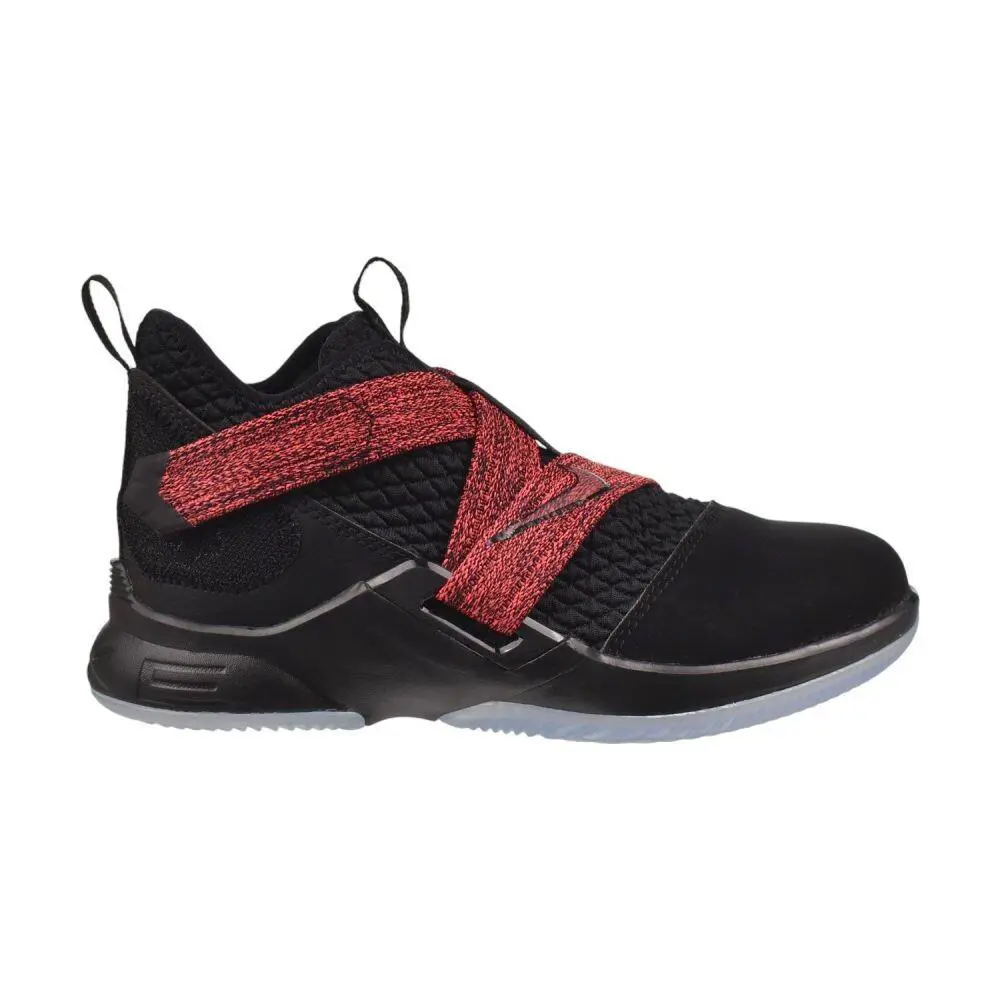 Nike Lebron Soldier Xii PS Little Kids` Shoes Black/black AA1353-003 - Black/Black