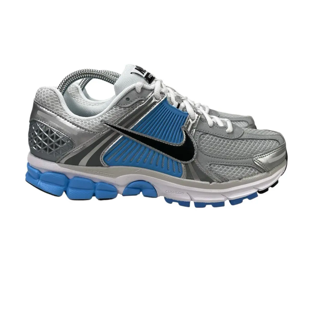 Nike Zoom Vomero 5 White Pure Platinum Blue Shoes FJ4151-101 Men`s Size 8.5 - 13 - Blue