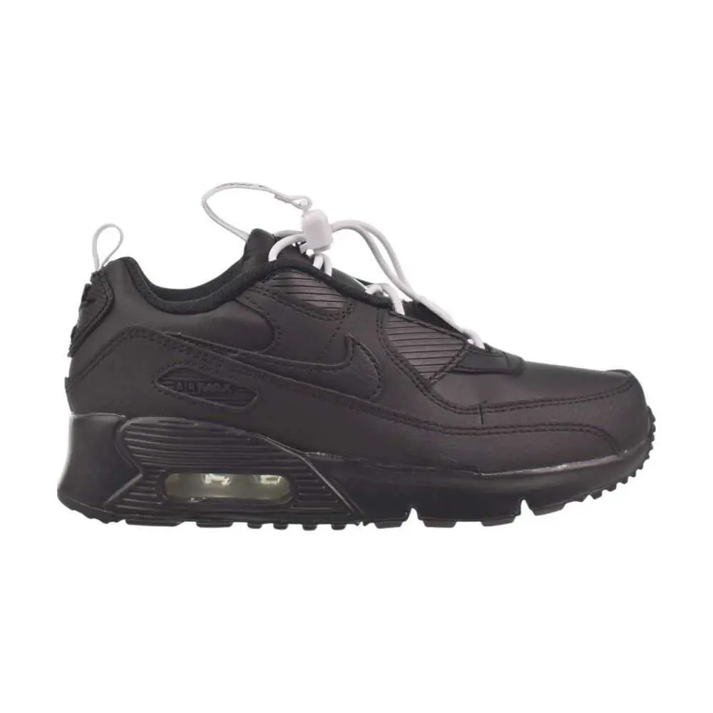 Nike Air Max 90 Toggle PS Little Kids` Shoes Black/white CV0064-001 - Black/White