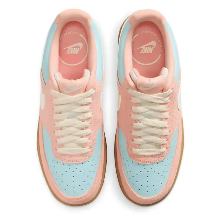 Nike shoes - Nike Court Vision - Court Vision - Peach/White 3