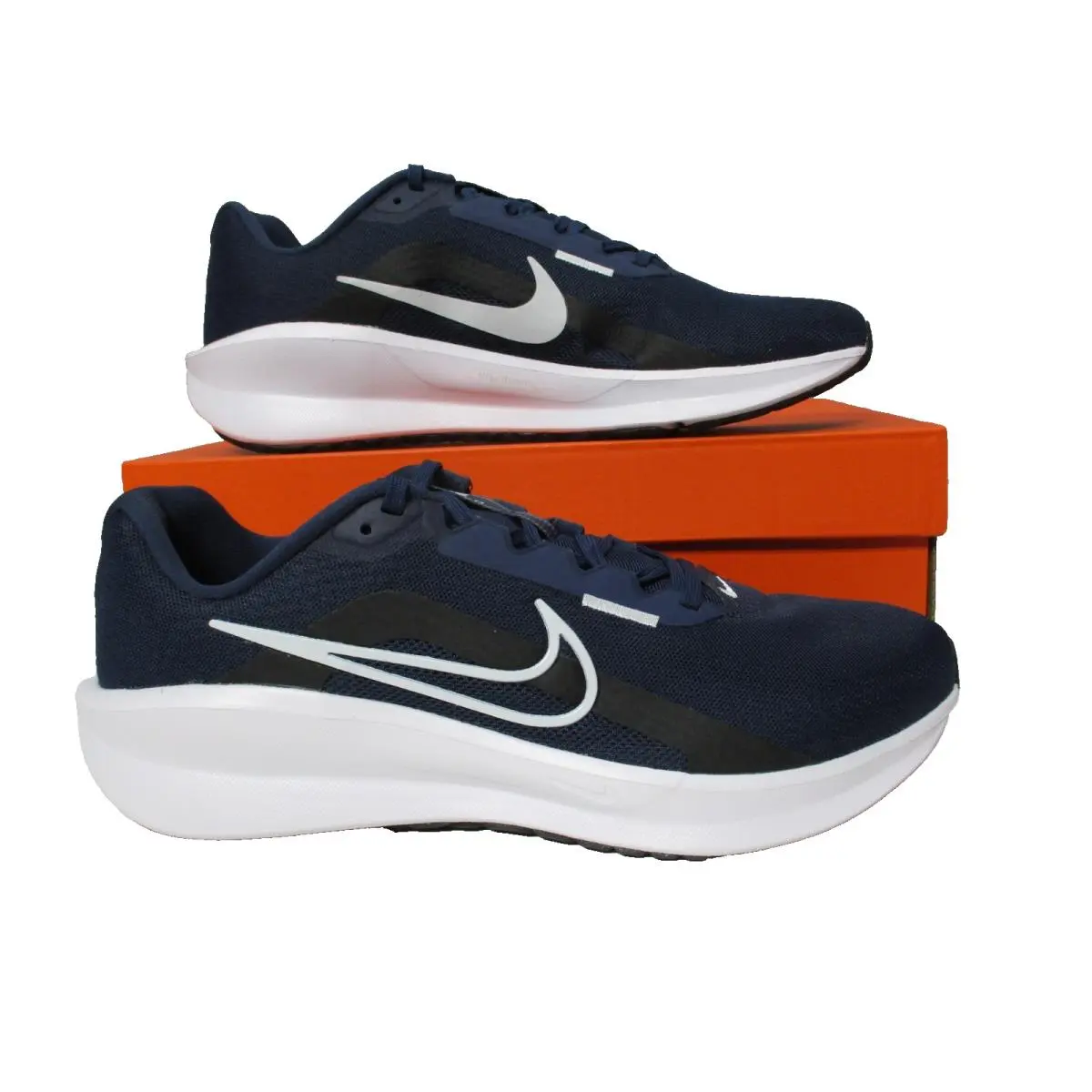 Nike Downshifter 13 Mens Sz 11.5 Blue White Running Shoes Training Sneakers