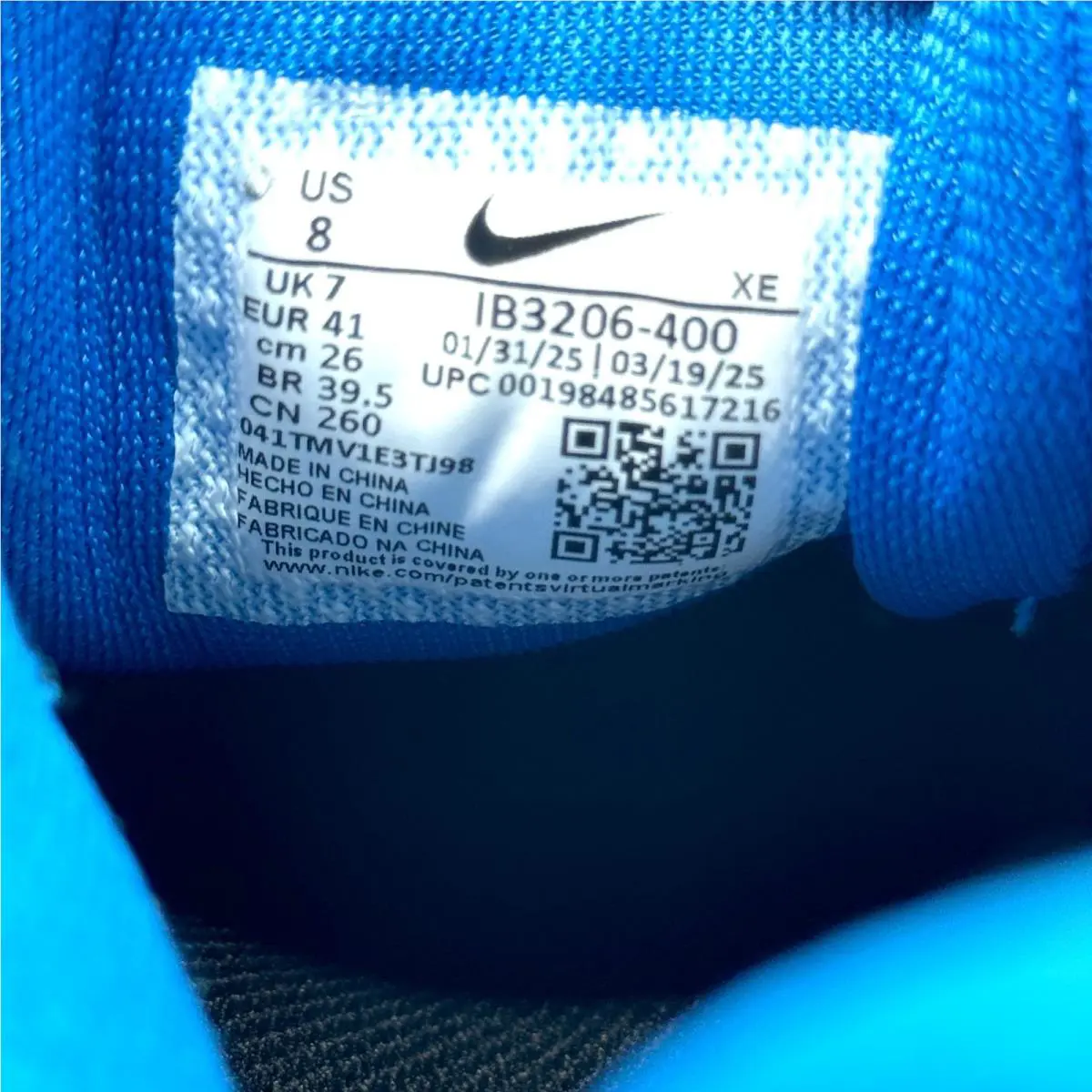 Nike shoes - Nike Air Zoom Pegasus 41 - IB3206-400 - Blue 3