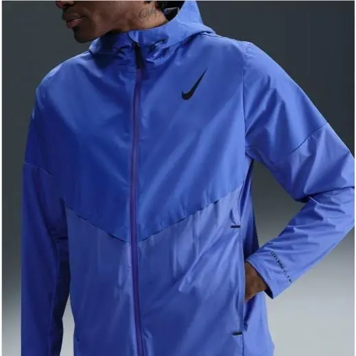 Nike Aeroswift Men`s Storm-fit Aerogami Running Jacket Comet Blue/black Sm