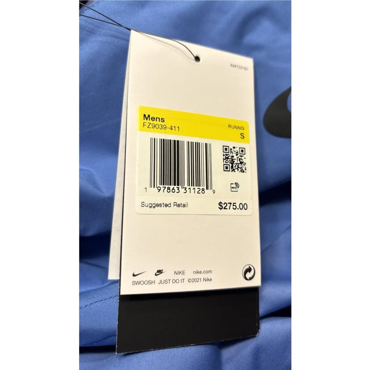 Nike clothing - FZ9039-411 - FZ9039-411 - Comet Blue/Black (UPC: 0197863311289) 7
