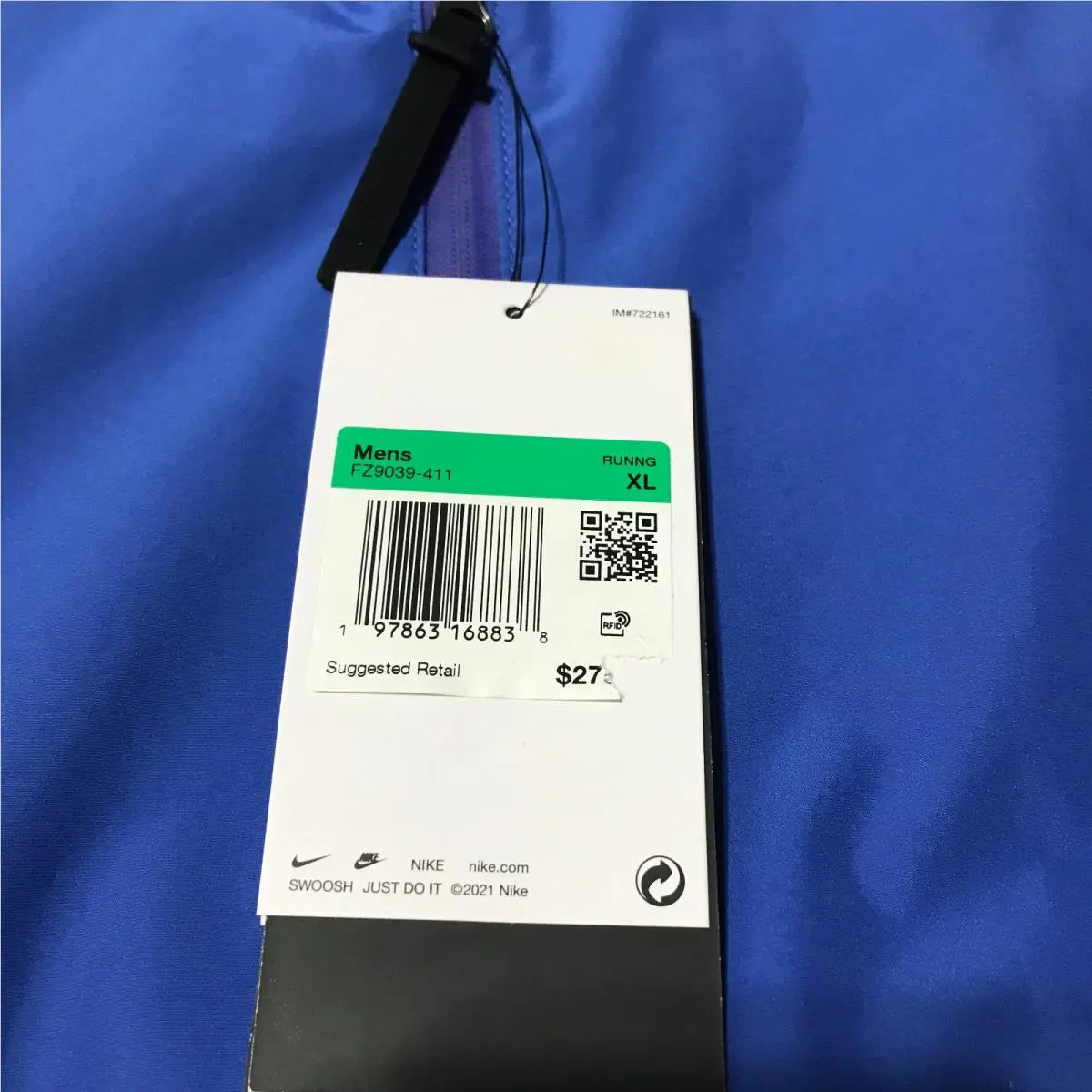 Nike clothing - FZ9039-411 - FZ9039-411 - Comet Blue/Black (UPC: 0197863311289) 2