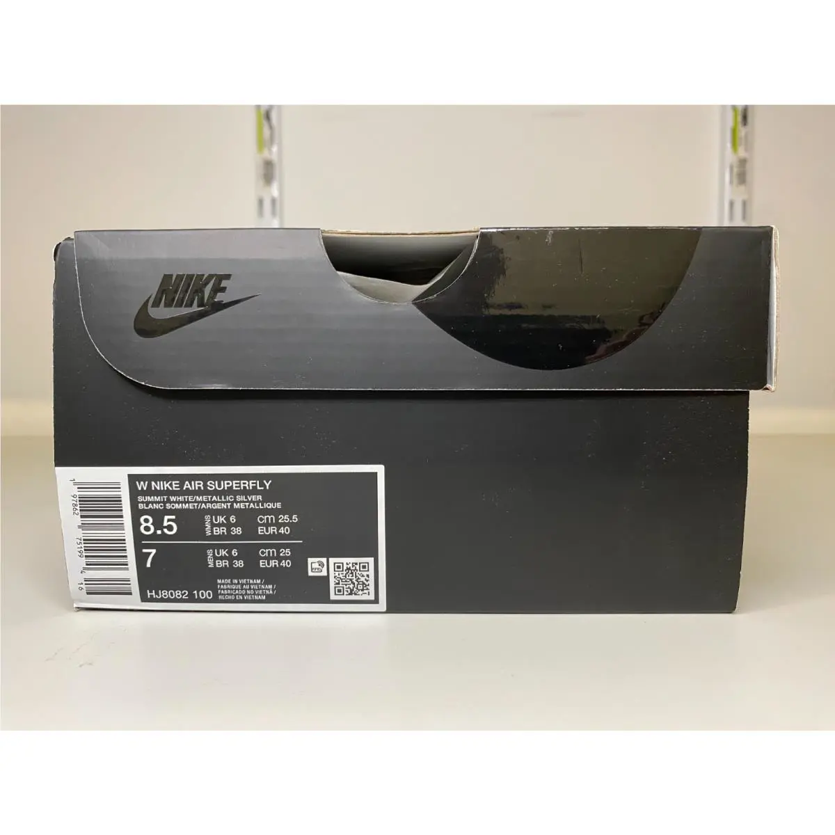 Nike shoes - Nike Air Superfly - Air Superfly - HJ8082-100 - Summit White/Metallic Silver/Black (UPC: 197862767919) 3