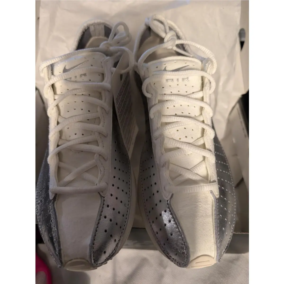 Nike Women’s Superfly Summit Ivory and Silver Women Size 7