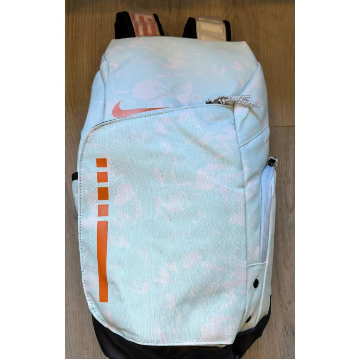 Elite Pro Basketball Backpack Cloud Blue/white 32L - New- Quick Shipping by Nike