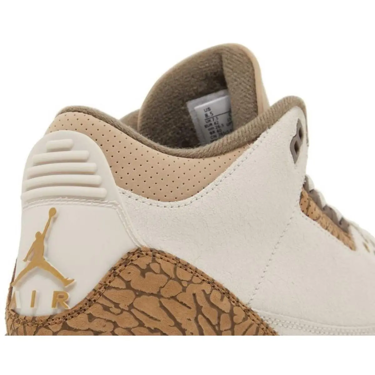 Nike shoes - Air Jordan 3 - Air - CT8532-102 - Orewood Brown / Metallic Gold 8