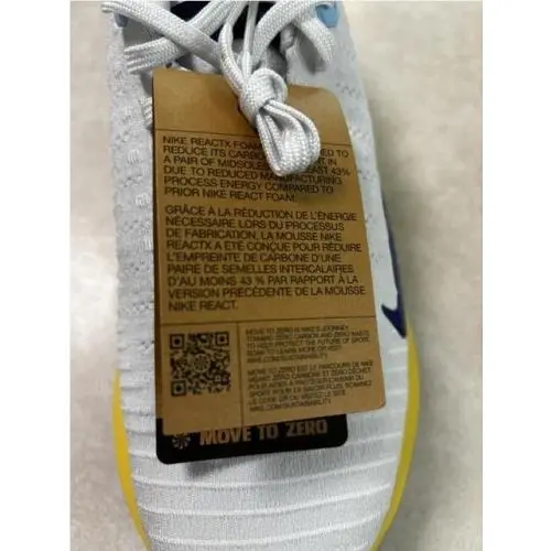 Nike shoes - Nike ReactX Infinity Run 4 - DR2670-009 - White / Blue / Pink / Yellow 8