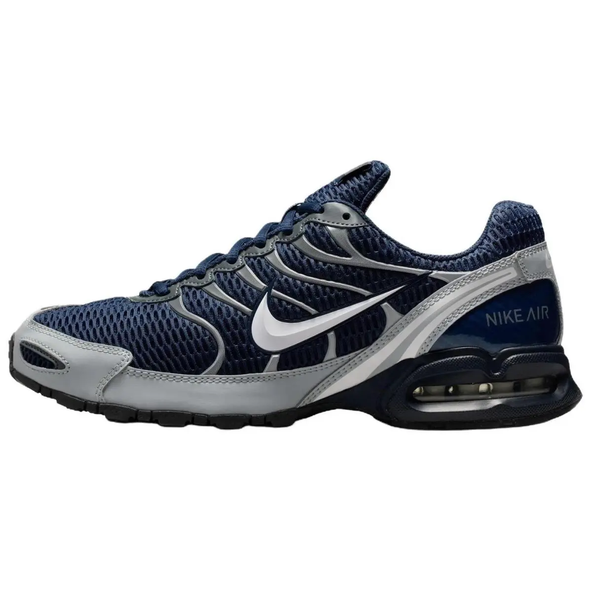 Nike Air Max Torch Mens Running Shoes Size 11 Navy Blue Grey White 343846 411 - Blue