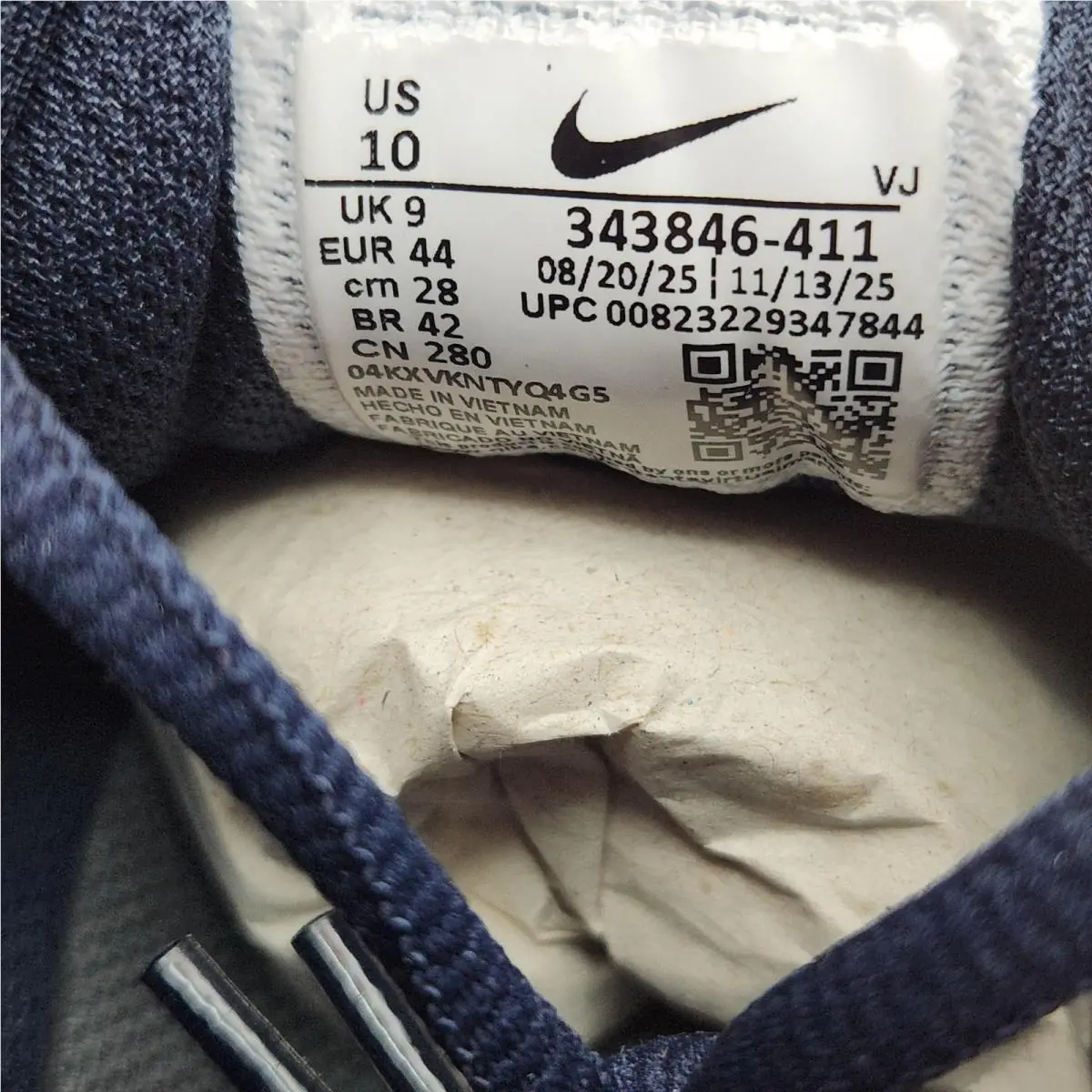 Nike shoes - Nike Air Max Torch 4 - 343846-411 - Blue 4