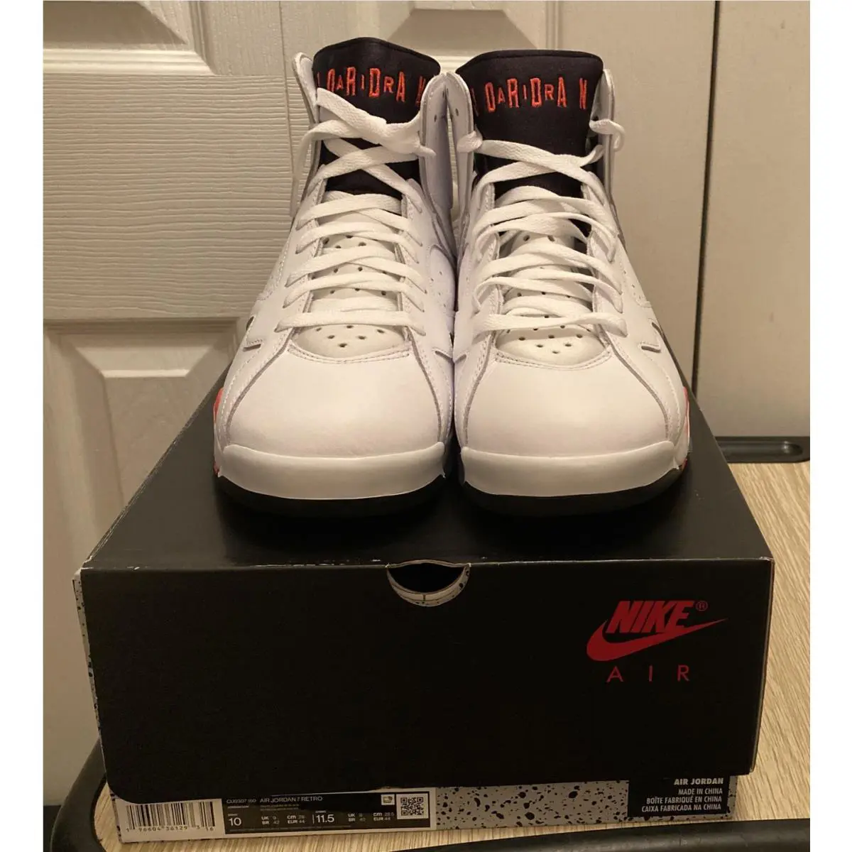 Nike shoes - Air Jordan 7 - Air - CU9307-160 - White/ Black-Red 0