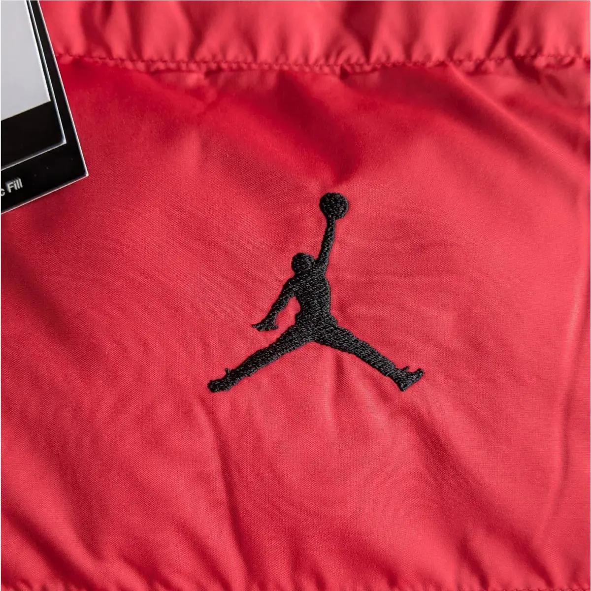 Nike clothing - Air Jordan Brooklyn Puffer Jacket Therma-FIT - HV0532-687 - Red, Manufacturer: Gym Red/Black (UPC: 198482644178) 1