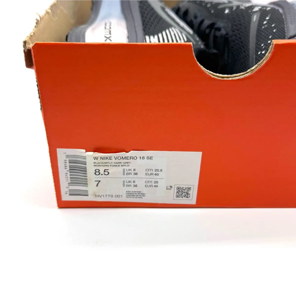 Nike shoes - Nike Vomero 18 - Vomero - HV1779-001 - Black/Mtlc Dark Grey (UPC: 198486886642) 8