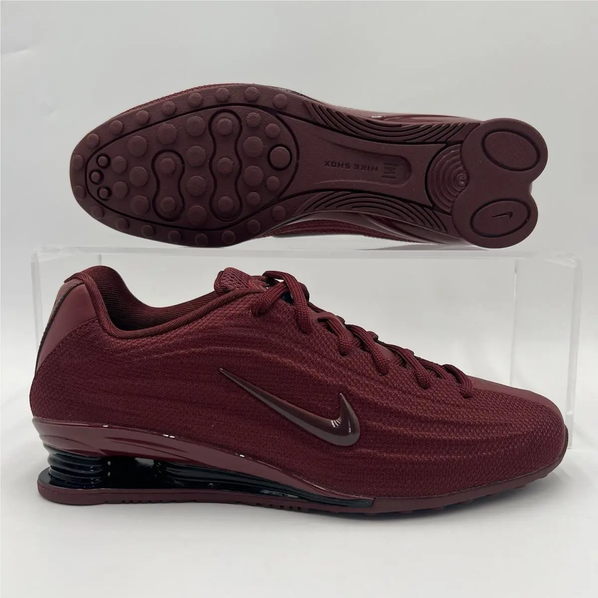 Womens Size 10 Nike Shox Z Dark Team Red Casual Shoes HQ7540 600