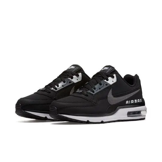 Nike Air Max Ltd 3 Black Dark Grey White 687977-011 Men`s Size 12