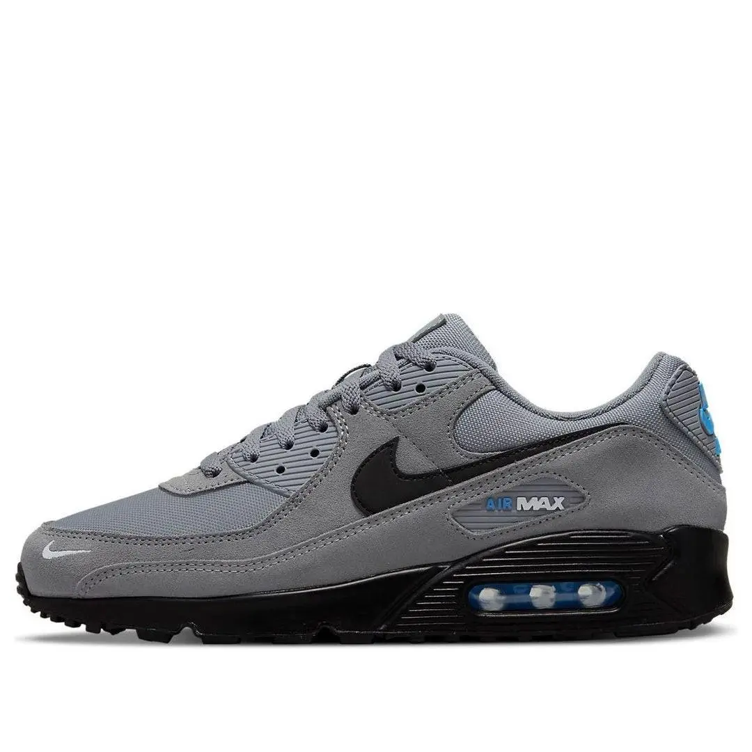 Size 8 - Nike Air Max 90 Smoke Grey Light Photo Blue DO6706-002